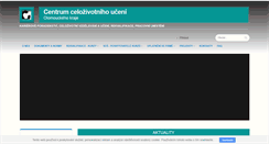 Desktop Screenshot of cuok.cz