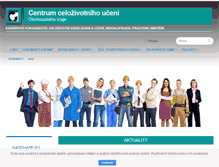 Tablet Screenshot of cuok.cz
